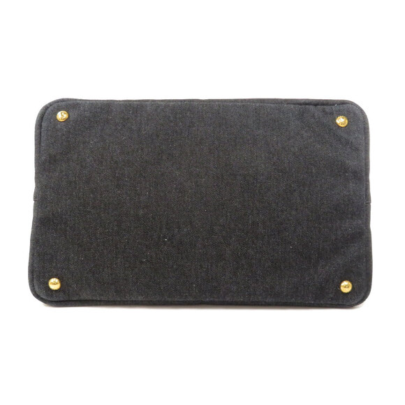 Prada Canapa Denim Tote Bag - Picture 4 of 10